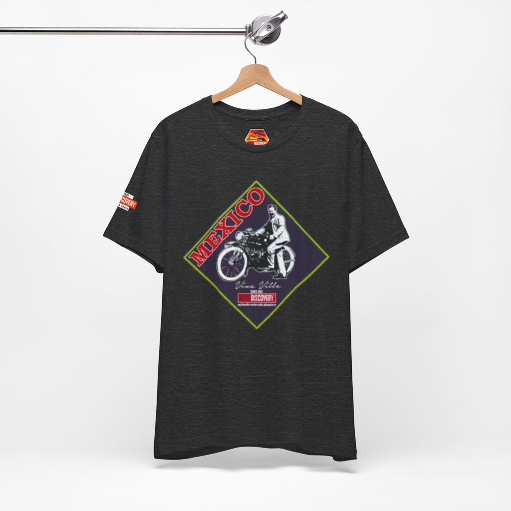 Mexico Motorcycle Vintage Graphic Tee — Off-Road Rider Shirt