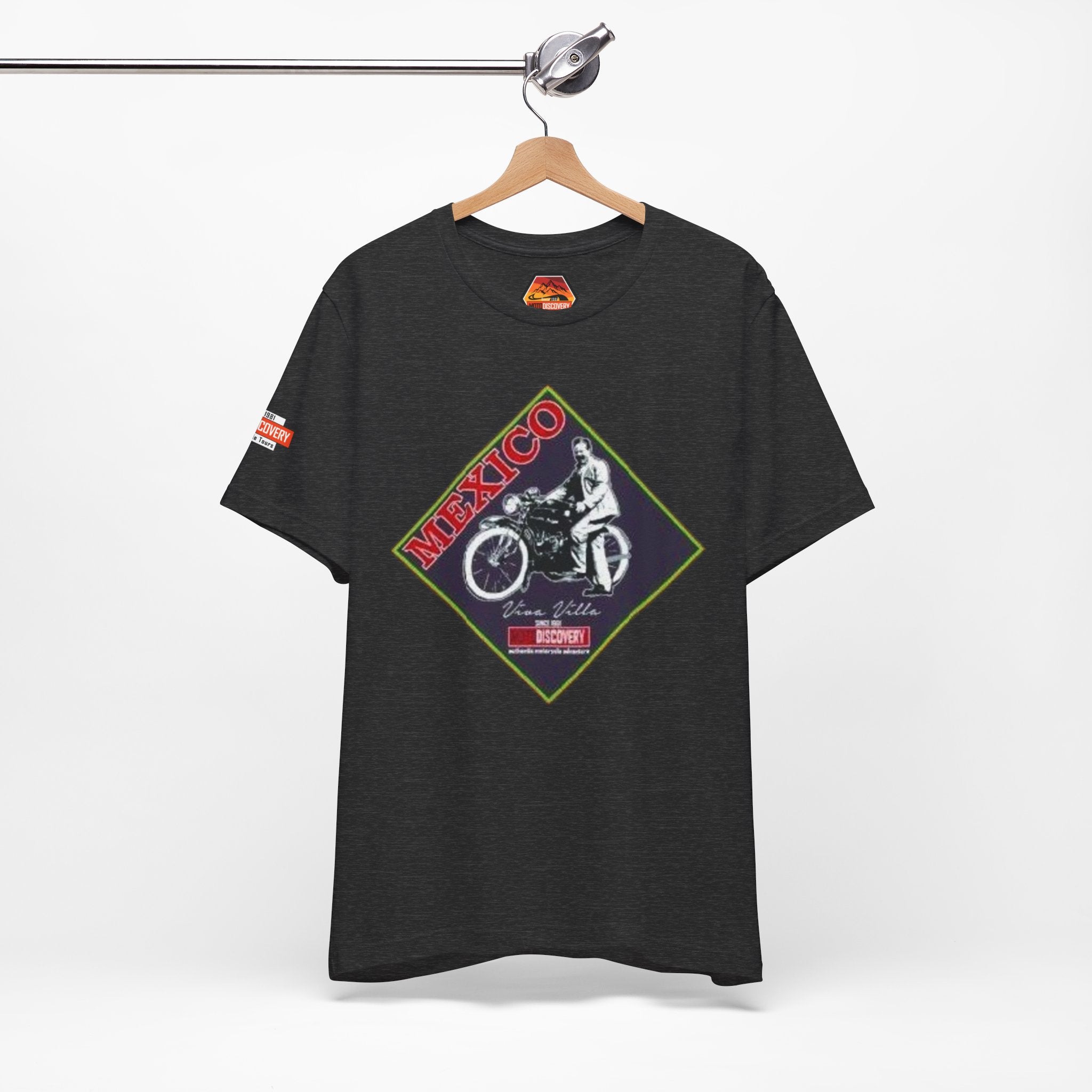 Mexico Motorcycle Vintage Graphic Tee — Off-Road Rider Shirt