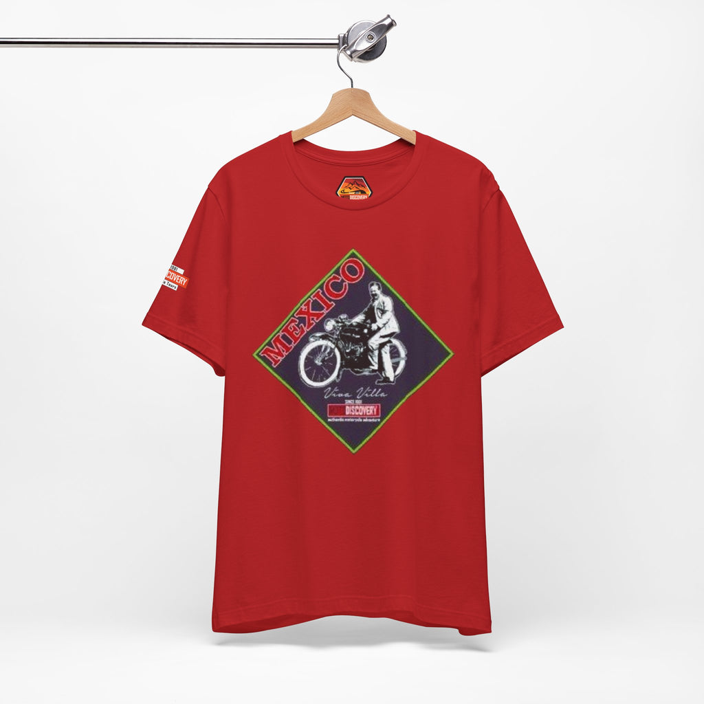 Mexico Motorcycle Vintage Graphic Tee — Off-Road Rider Shirt