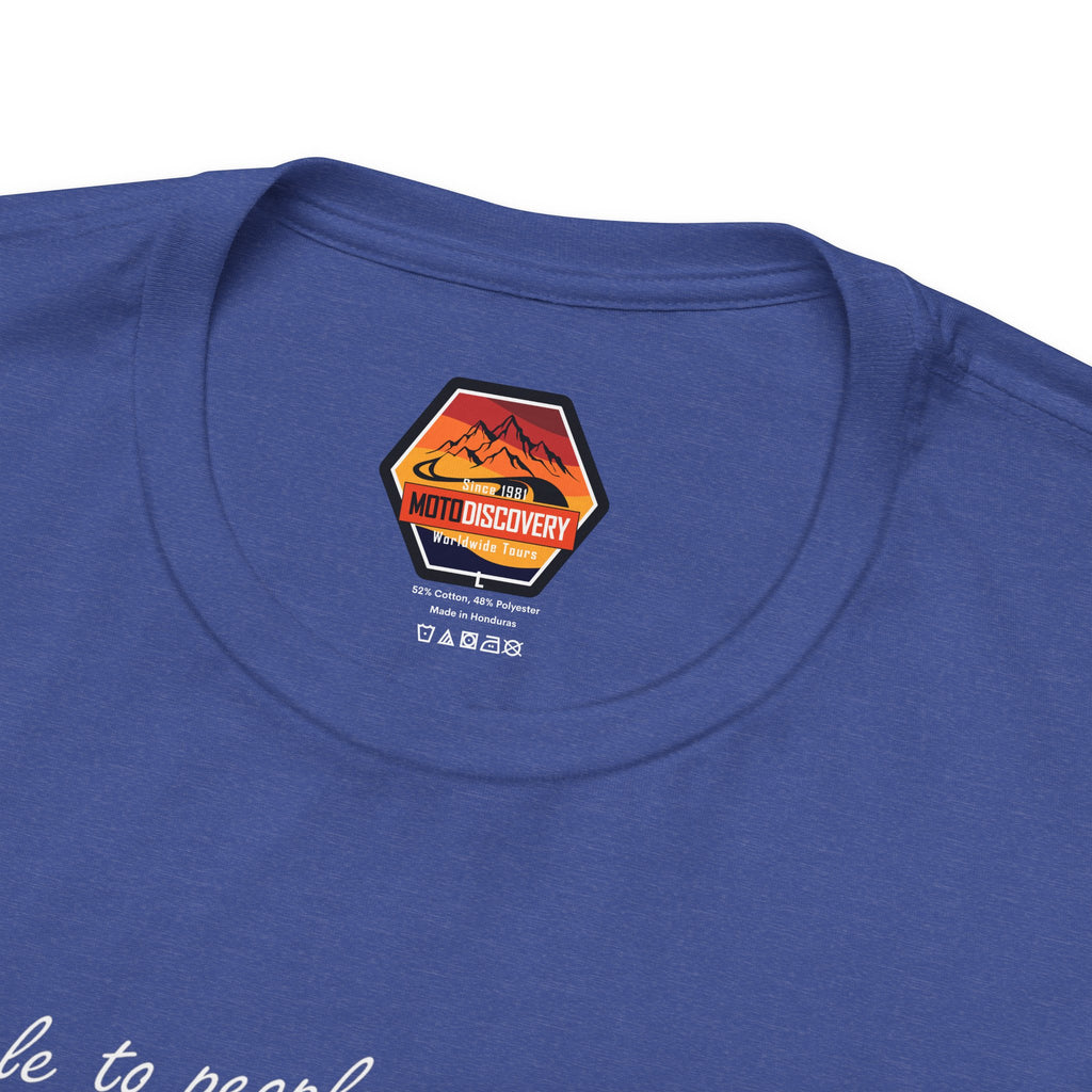 Cuba MotoDiscovery Tee — Vintage Cuban Flag Rider T-Shirt