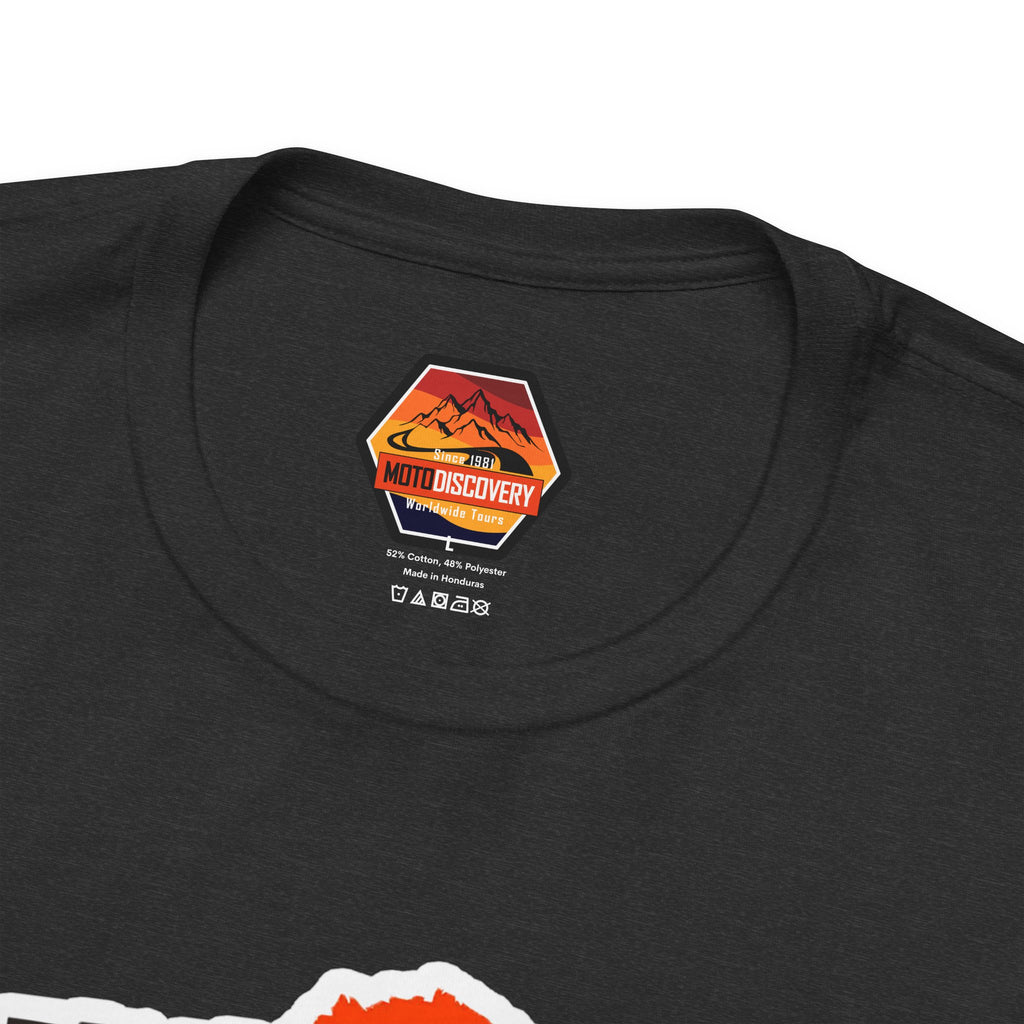 Japan Moto Discovery T-Shirt — 'MotoDiscovery' Worldwide Tours Tee