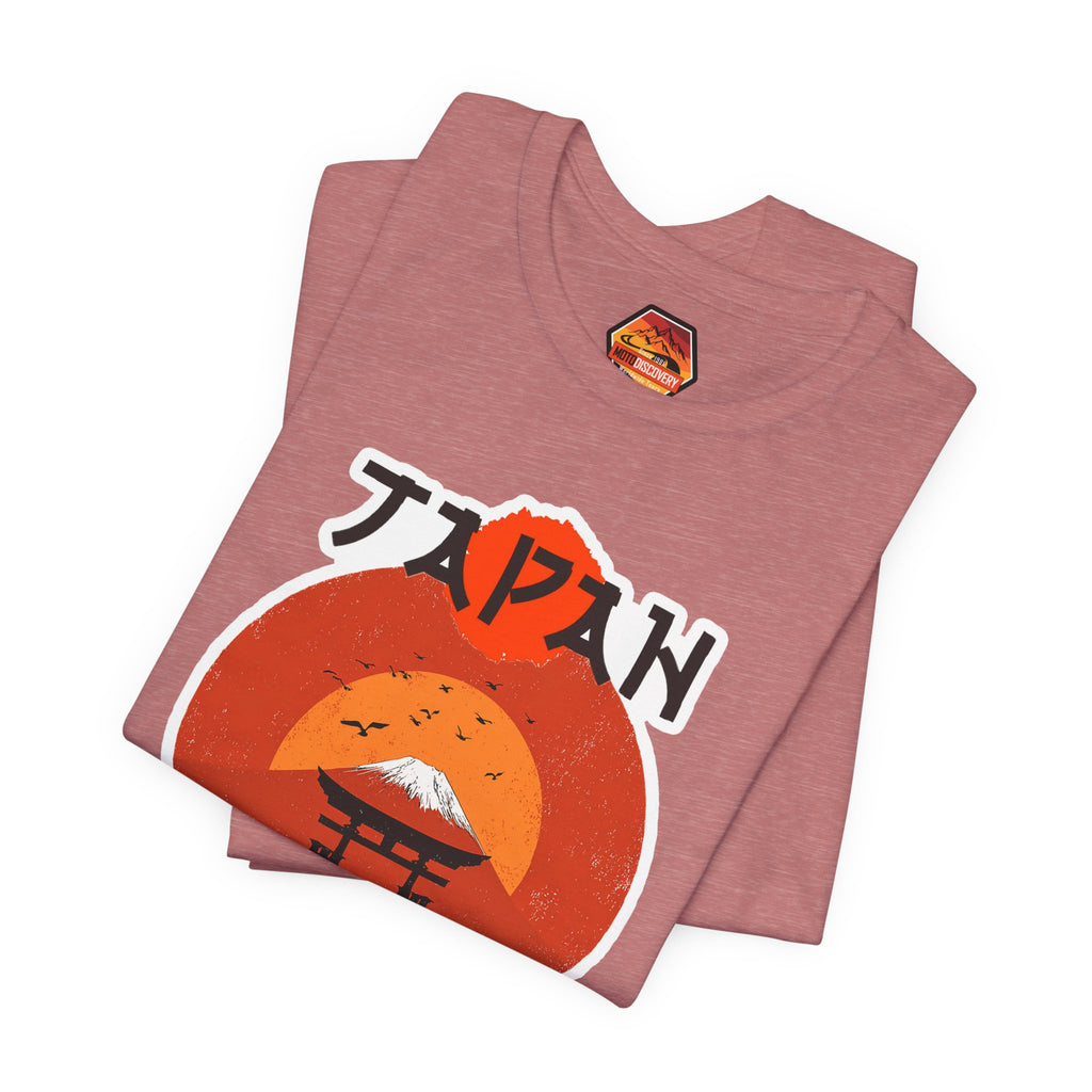 Japan Moto Discovery T-Shirt — 'MotoDiscovery' Worldwide Tours Tee