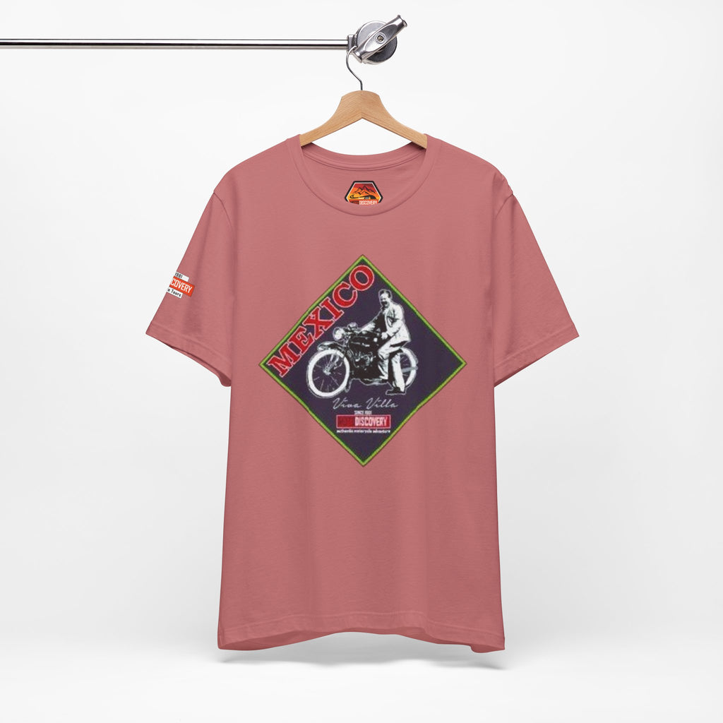 Mexico Motorcycle Vintage Graphic Tee — Off-Road Rider Shirt