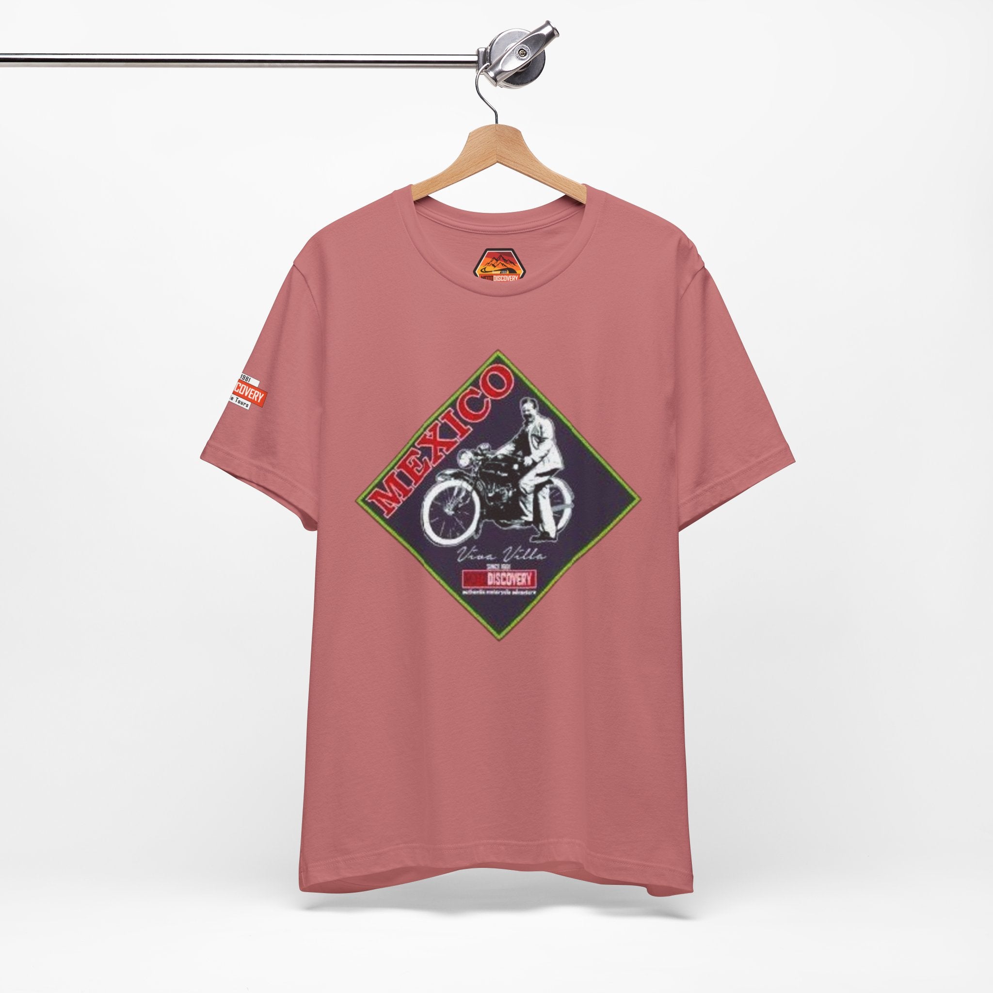 Mexico Motorcycle Vintage Graphic Tee — Off-Road Rider Shirt