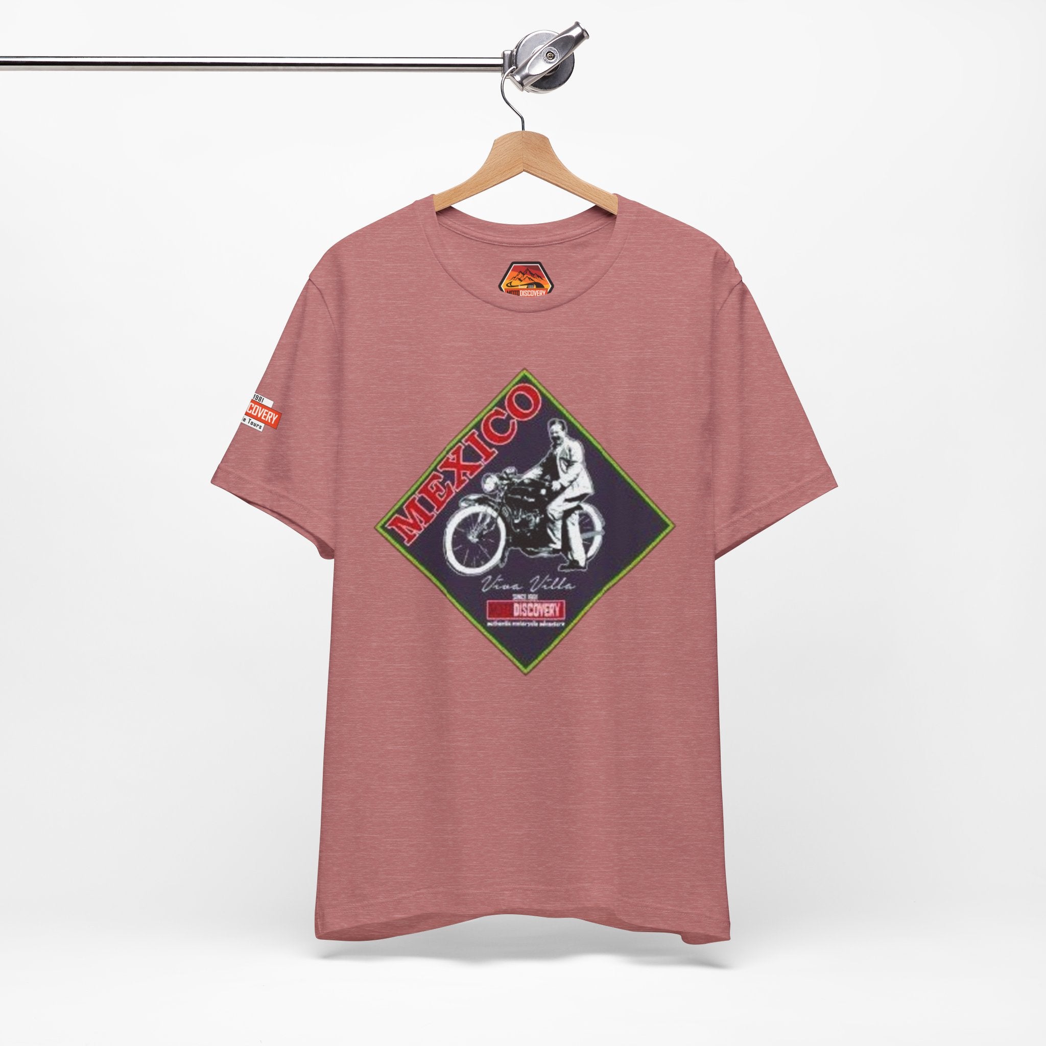 Mexico Motorcycle Vintage Graphic Tee — Off-Road Rider Shirt