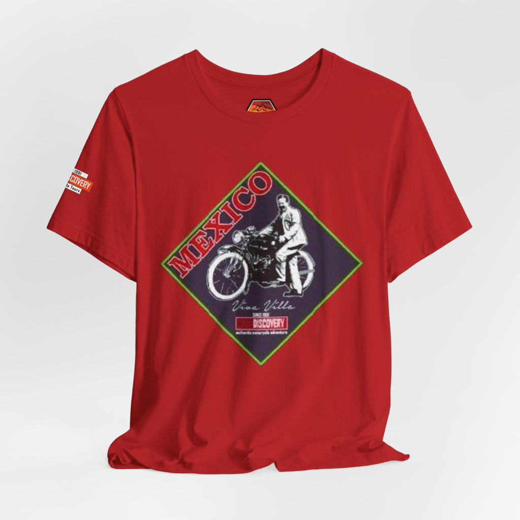 Mexico Motorcycle Vintage Graphic Tee — Off-Road Rider Shirt