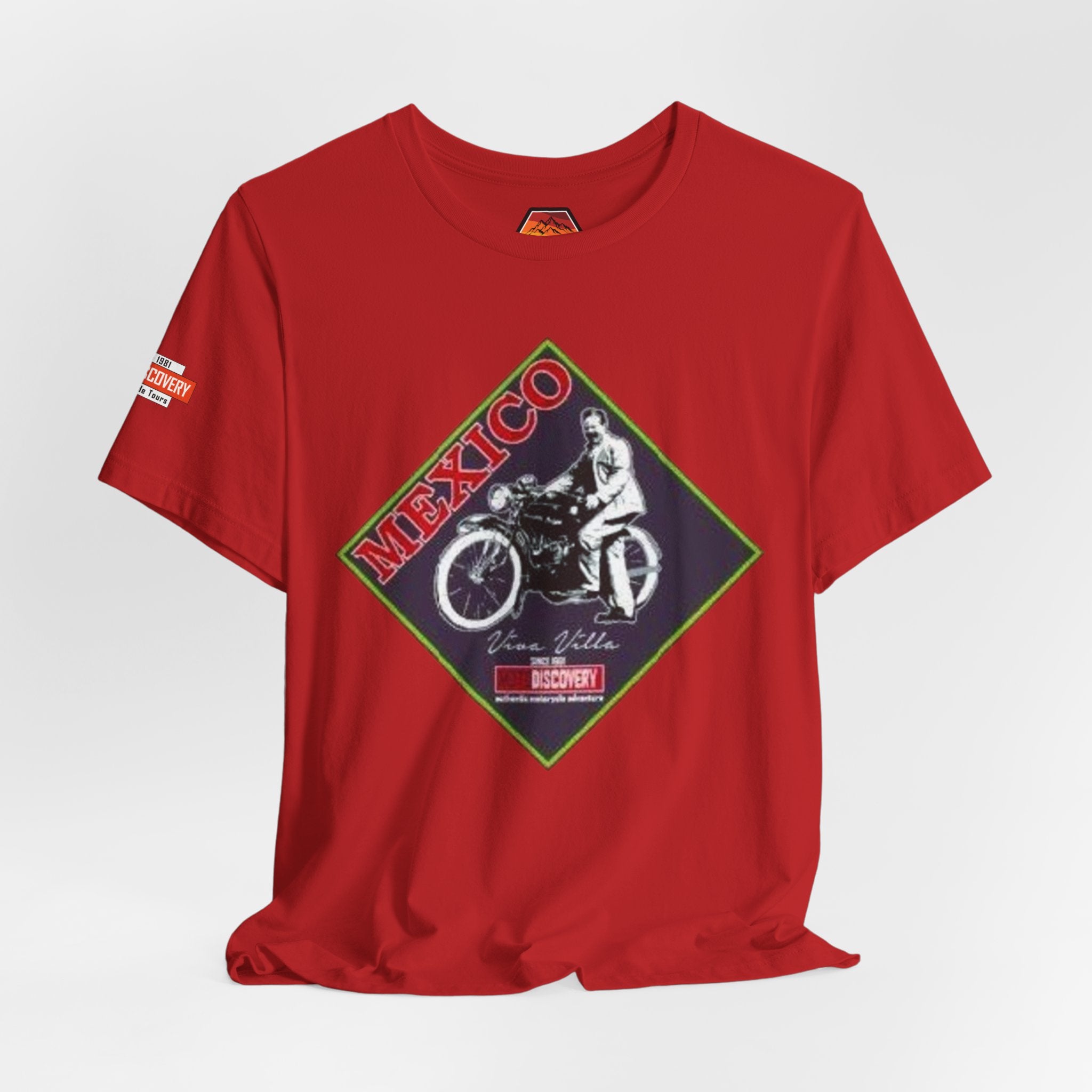 Mexico Motorcycle Vintage Graphic Tee — Off-Road Rider Shirt