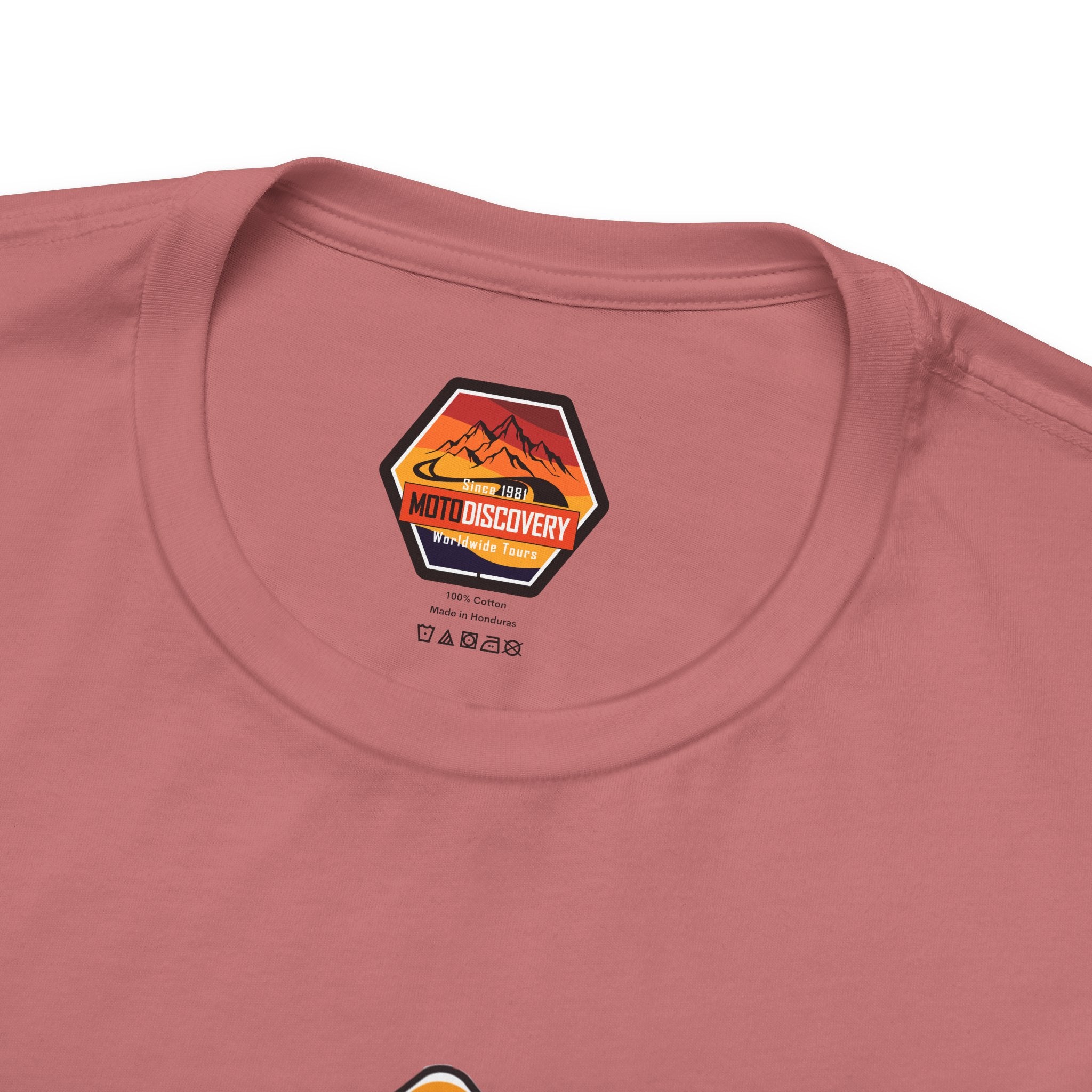 MotoDiscovery Patagonia Tour T-Shirt — 'Patagonia Elegante Tour' Motorcycle Rider Tee
