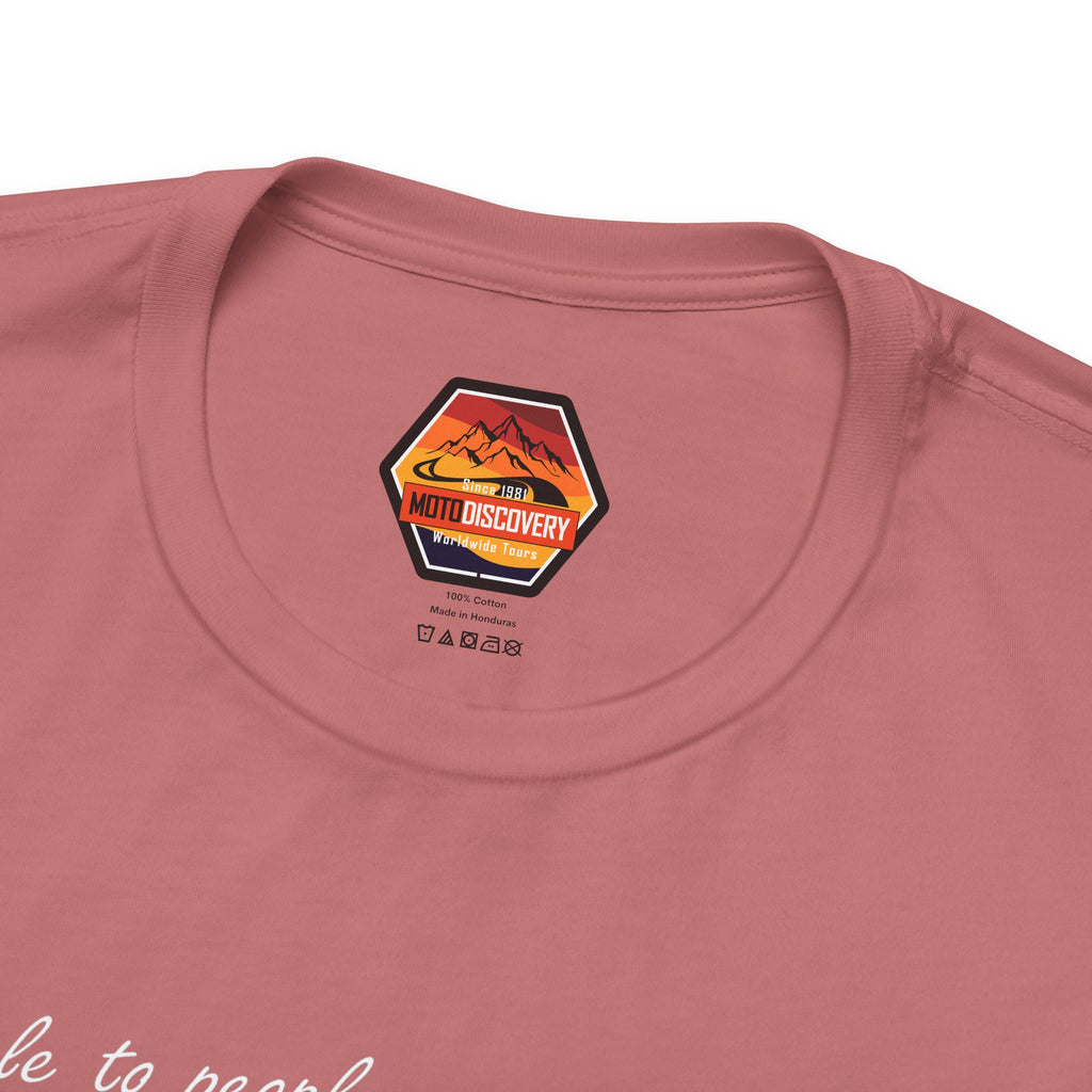 Cuba MotoDiscovery Tee — Vintage Cuban Flag Rider T-Shirt