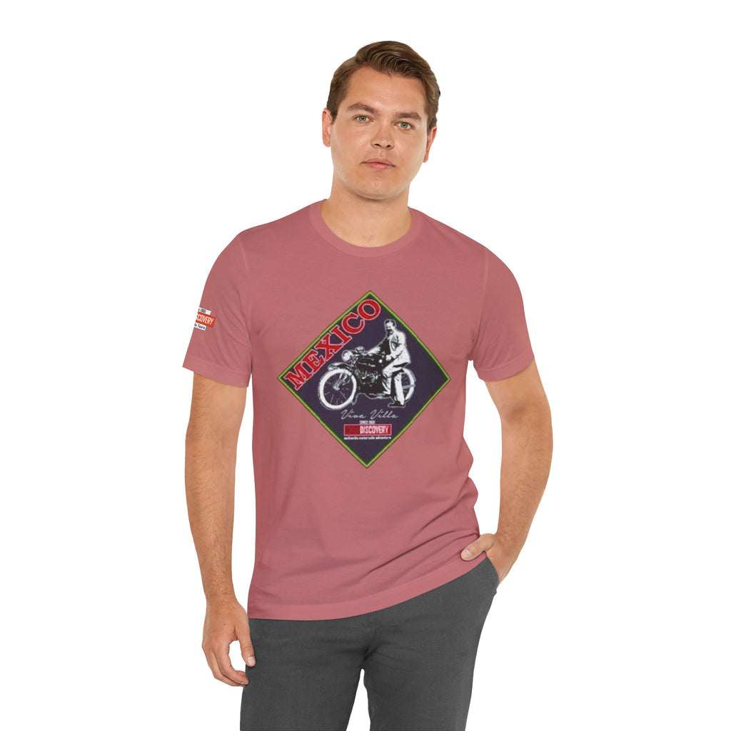 Mexico Motorcycle Vintage Graphic Tee — Off-Road Rider Shirt