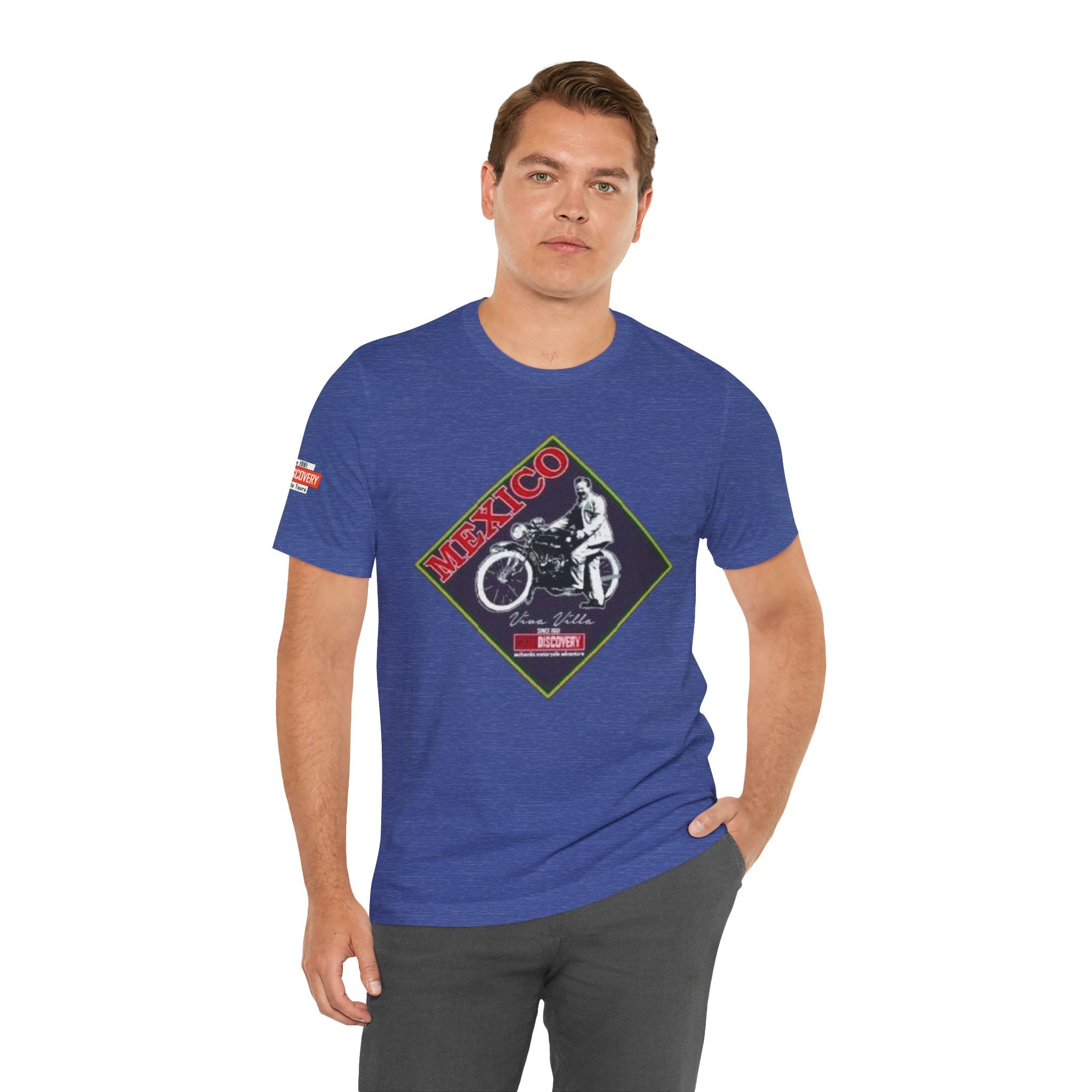 Mexico Motorcycle Vintage Graphic Tee — Off-Road Rider Shirt
