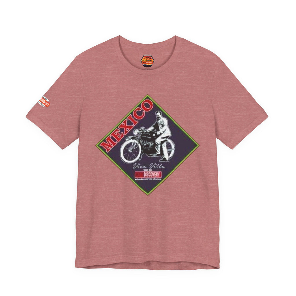 Mexico Motorcycle Vintage Graphic Tee — Off-Road Rider Shirt
