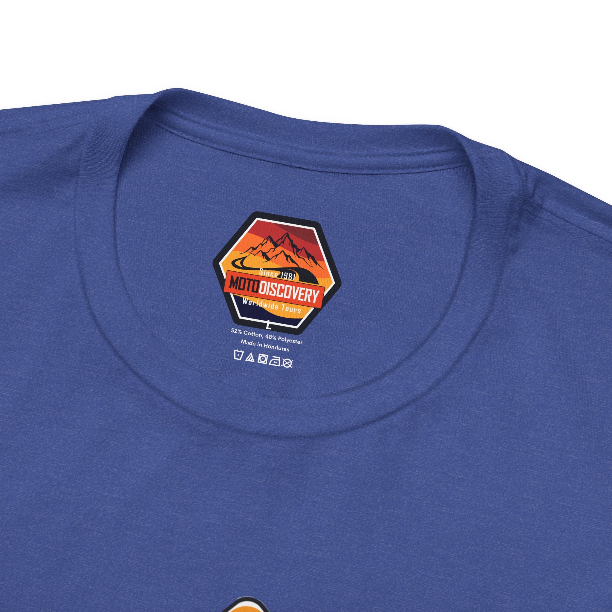 MotoDiscovery Patagonia Tour T-Shirt — 'Patagonia Elegante Tour' Motorcycle Rider Tee
