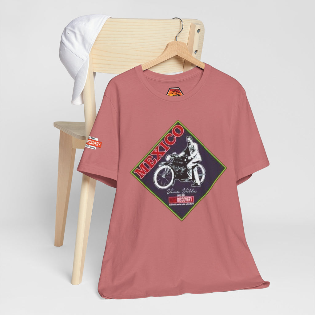 Mexico Motorcycle Vintage Graphic Tee — Off-Road Rider Shirt