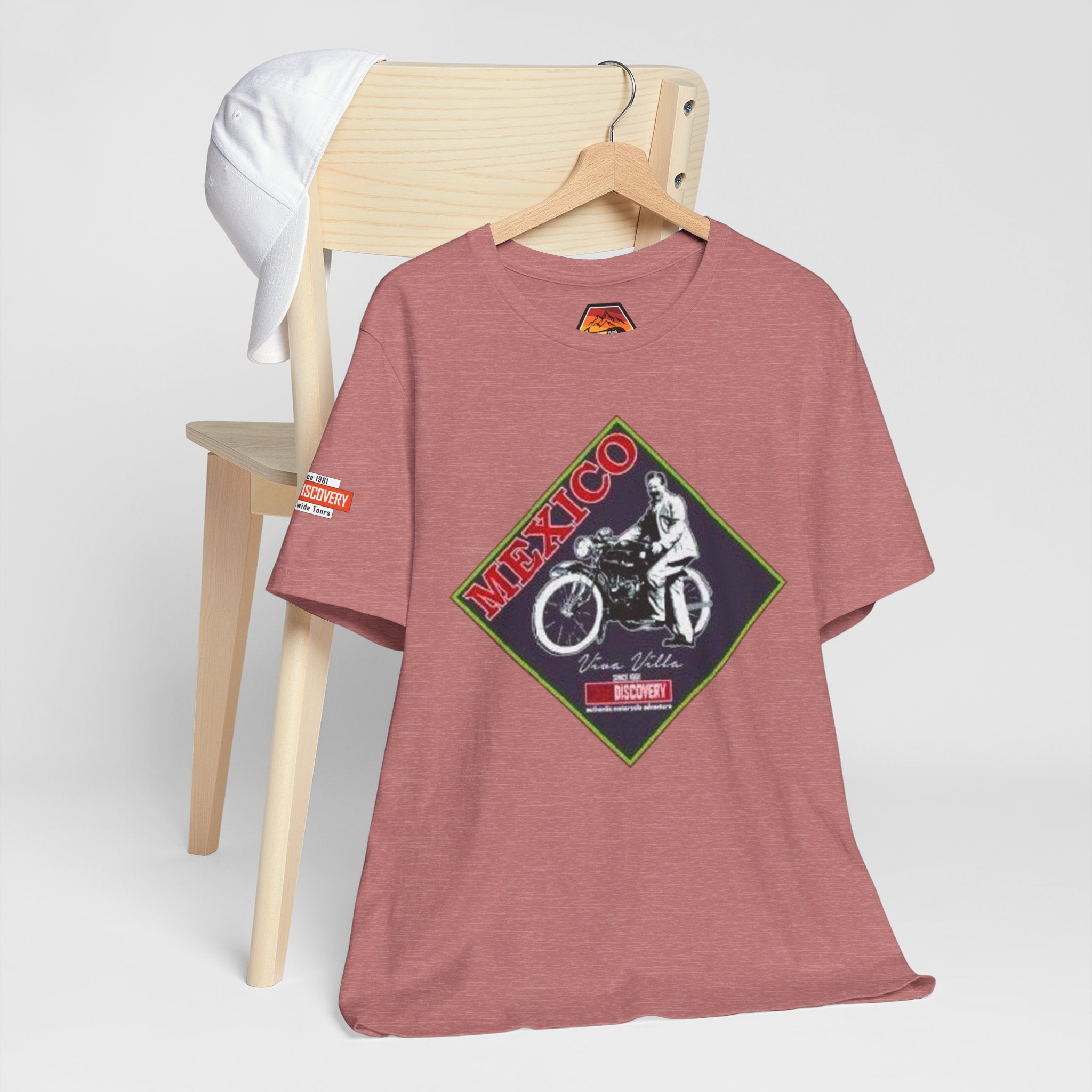 Mexico Motorcycle Vintage Graphic Tee — Off-Road Rider Shirt