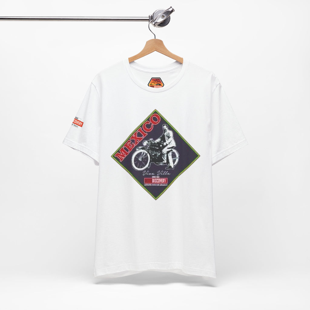 Mexico Motorcycle Vintage Graphic Tee — Off-Road Rider Shirt