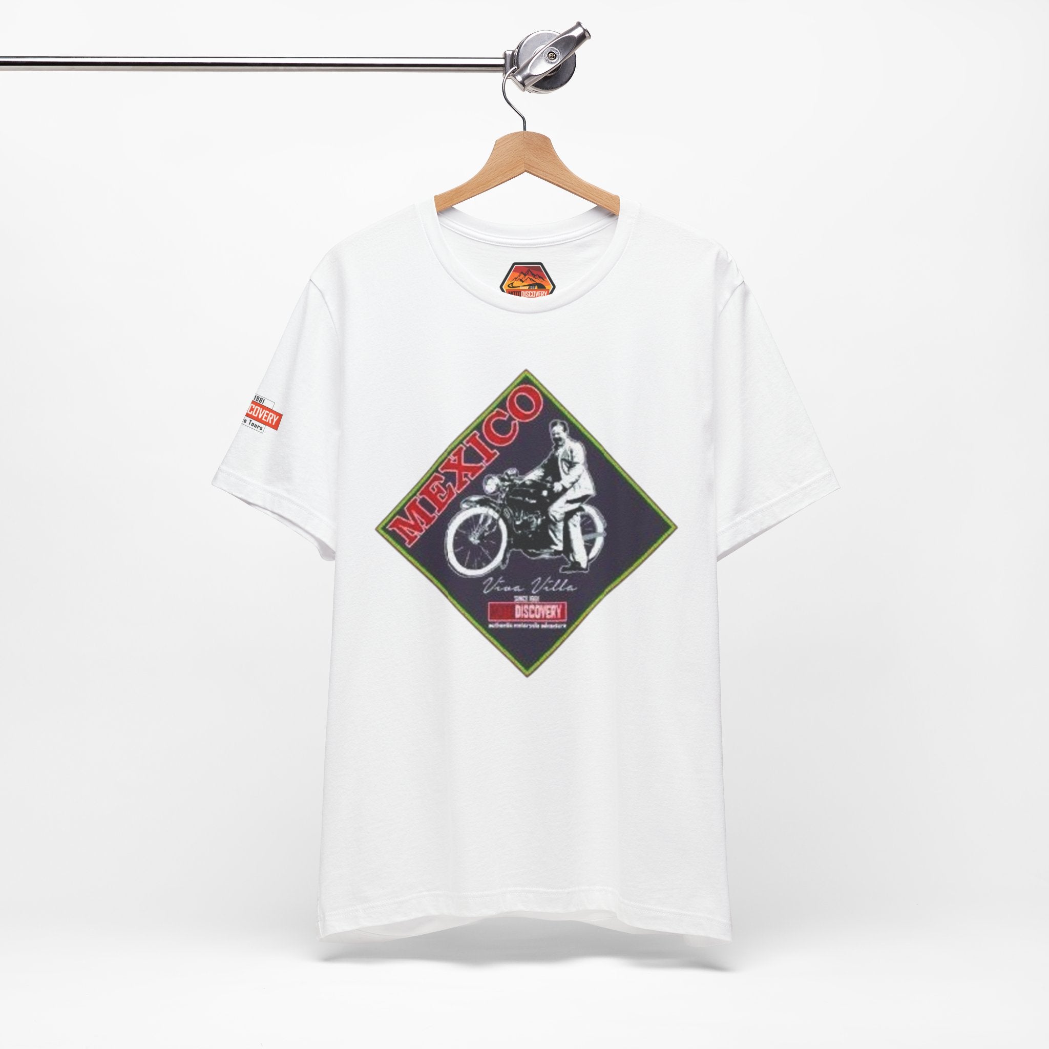 Mexico Motorcycle Vintage Graphic Tee — Off-Road Rider Shirt