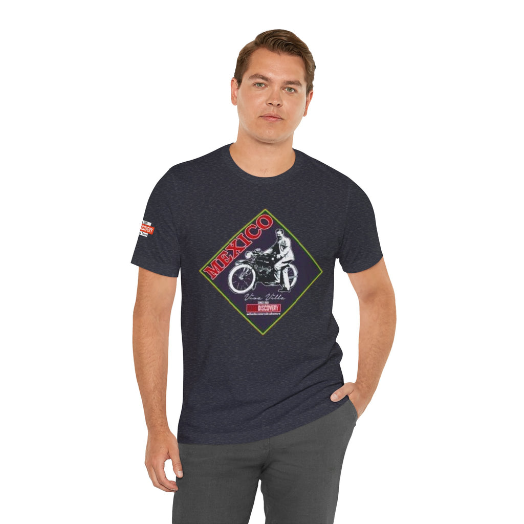 Mexico Motorcycle Vintage Graphic Tee — Off-Road Rider Shirt