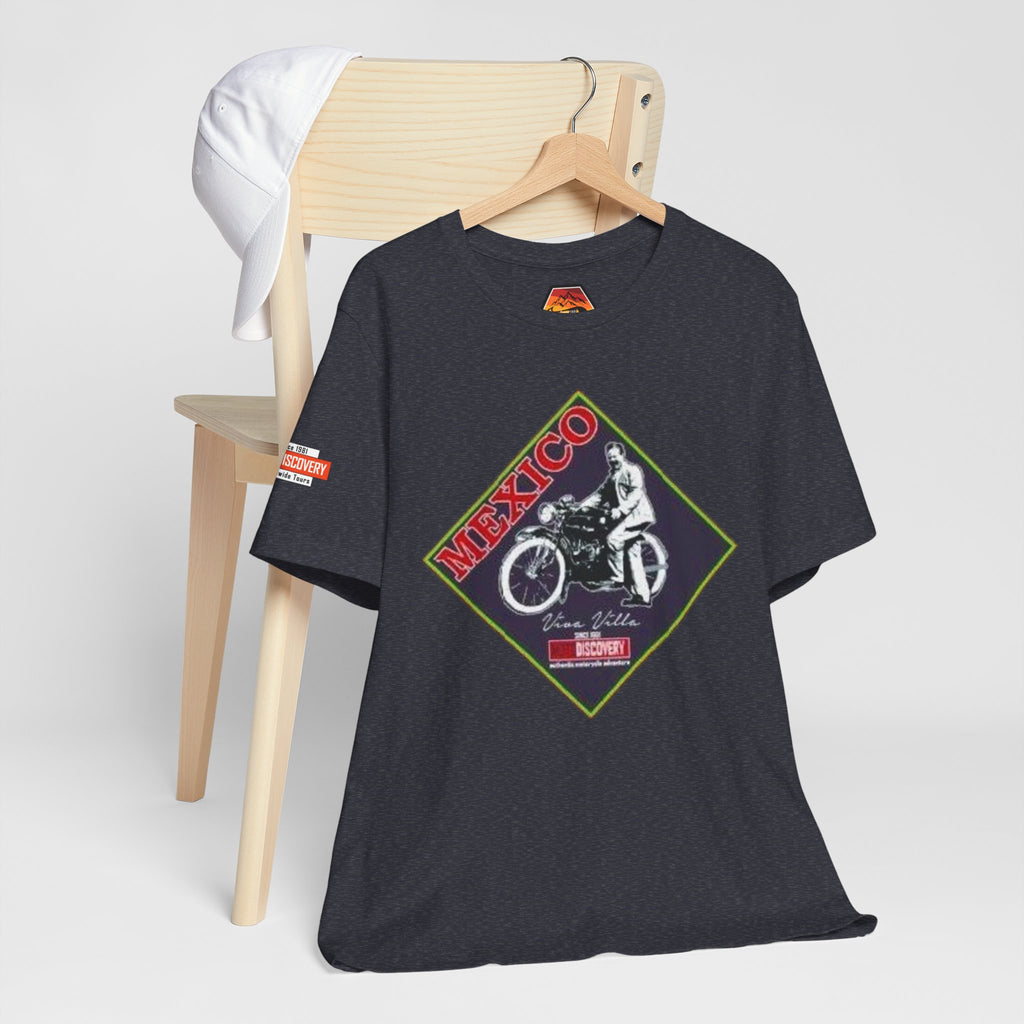 Mexico Motorcycle Vintage Graphic Tee — Off-Road Rider Shirt