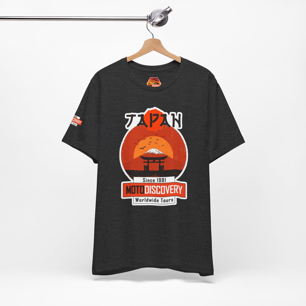 Japan Moto Discovery T-Shirt — 'MotoDiscovery' Worldwide Tours Tee