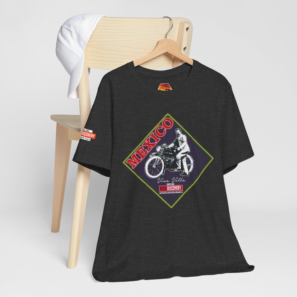 Mexico Motorcycle Vintage Graphic Tee — Off-Road Rider Shirt