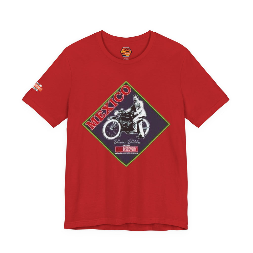 Mexico Motorcycle Vintage Graphic Tee — Off-Road Rider Shirt