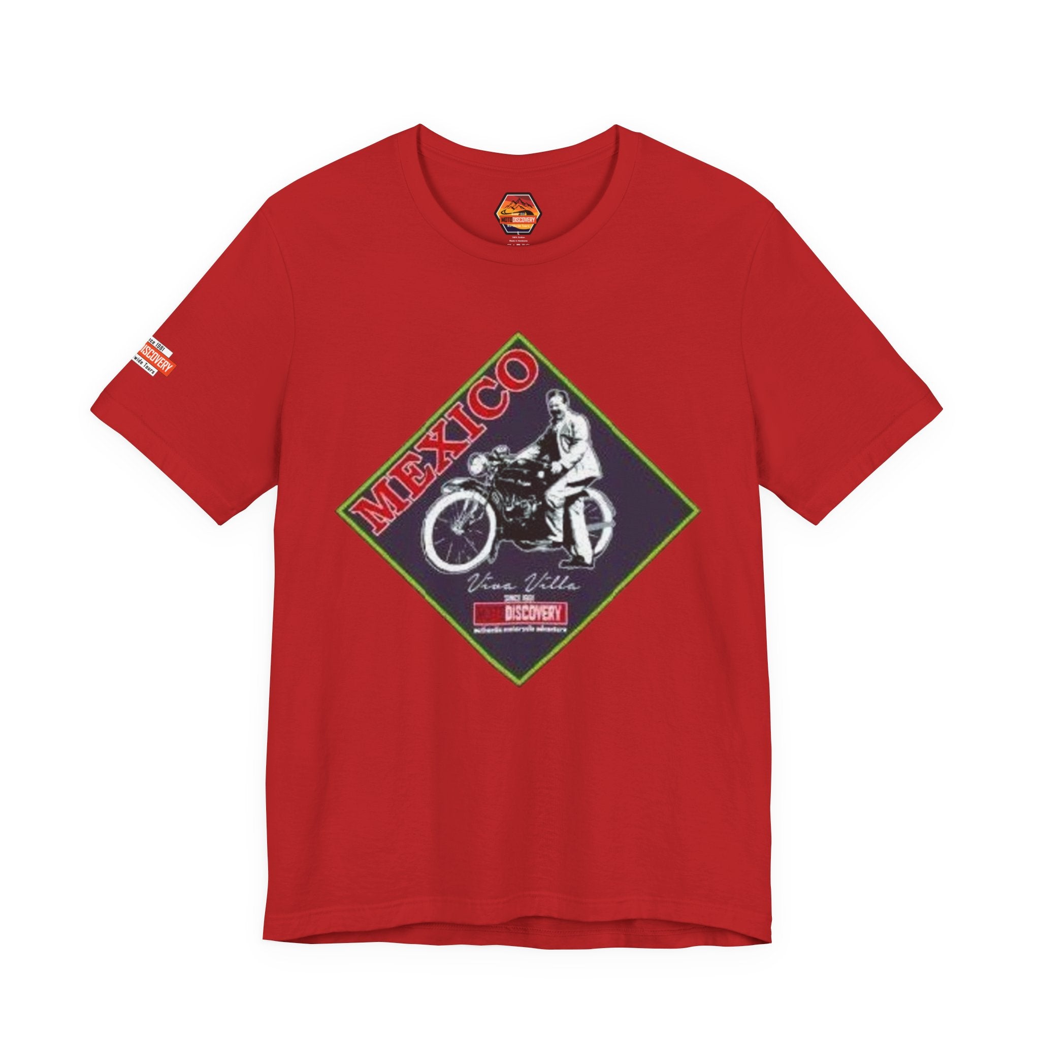 Mexico Motorcycle Vintage Graphic Tee — Off-Road Rider Shirt