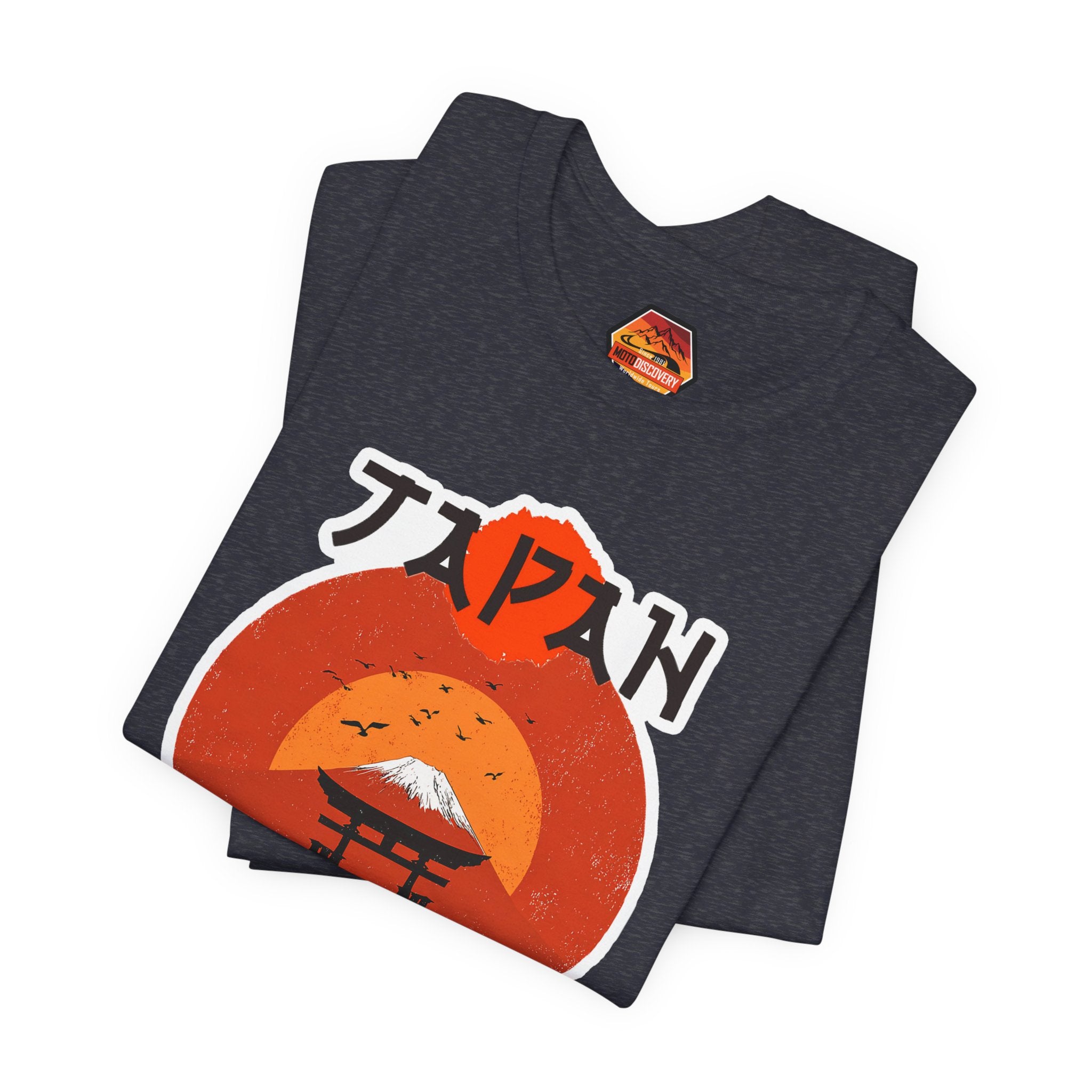 Japan Moto Discovery T-Shirt — 'MotoDiscovery' Worldwide Tours Tee
