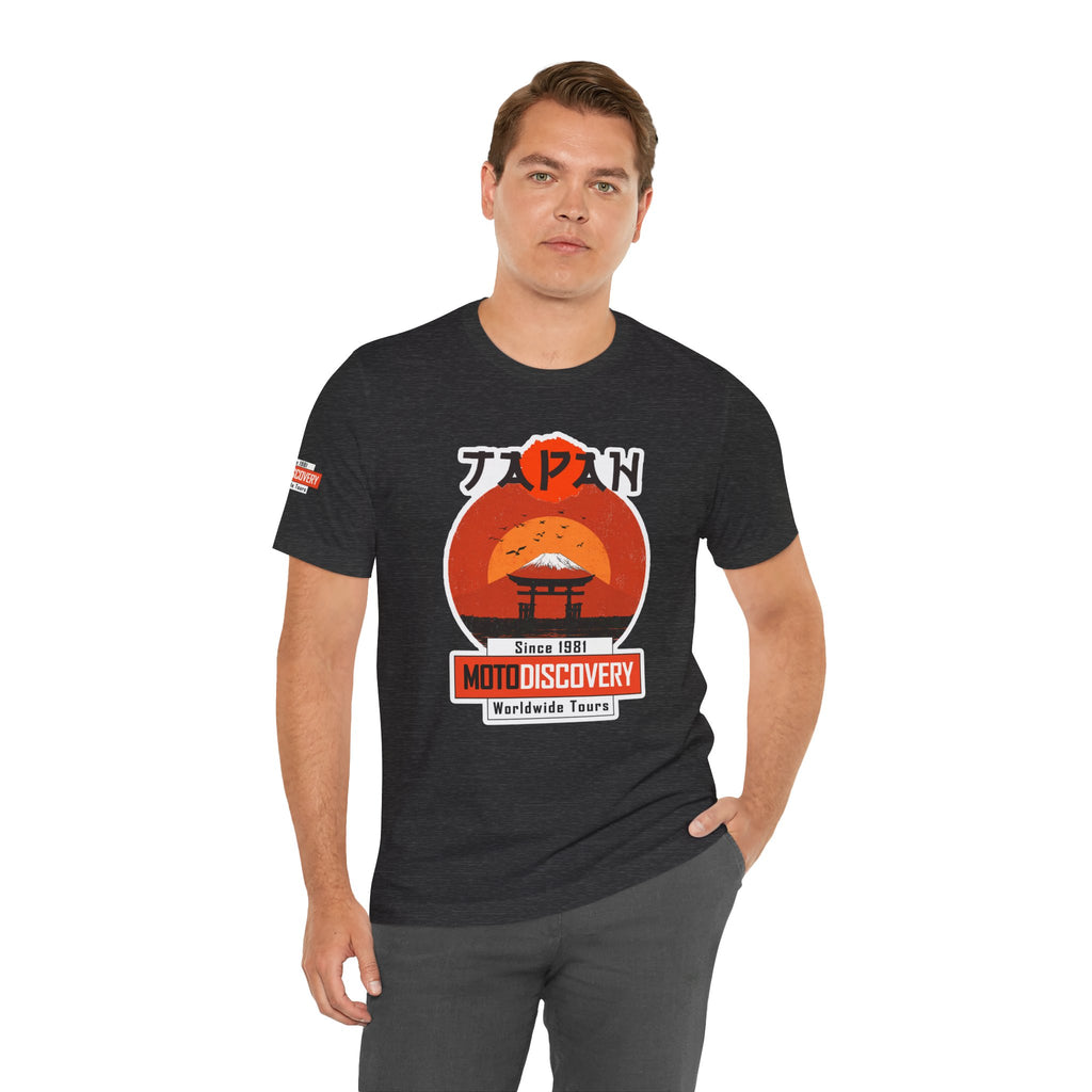 Japan Moto Discovery T-Shirt — 'MotoDiscovery' Worldwide Tours Tee