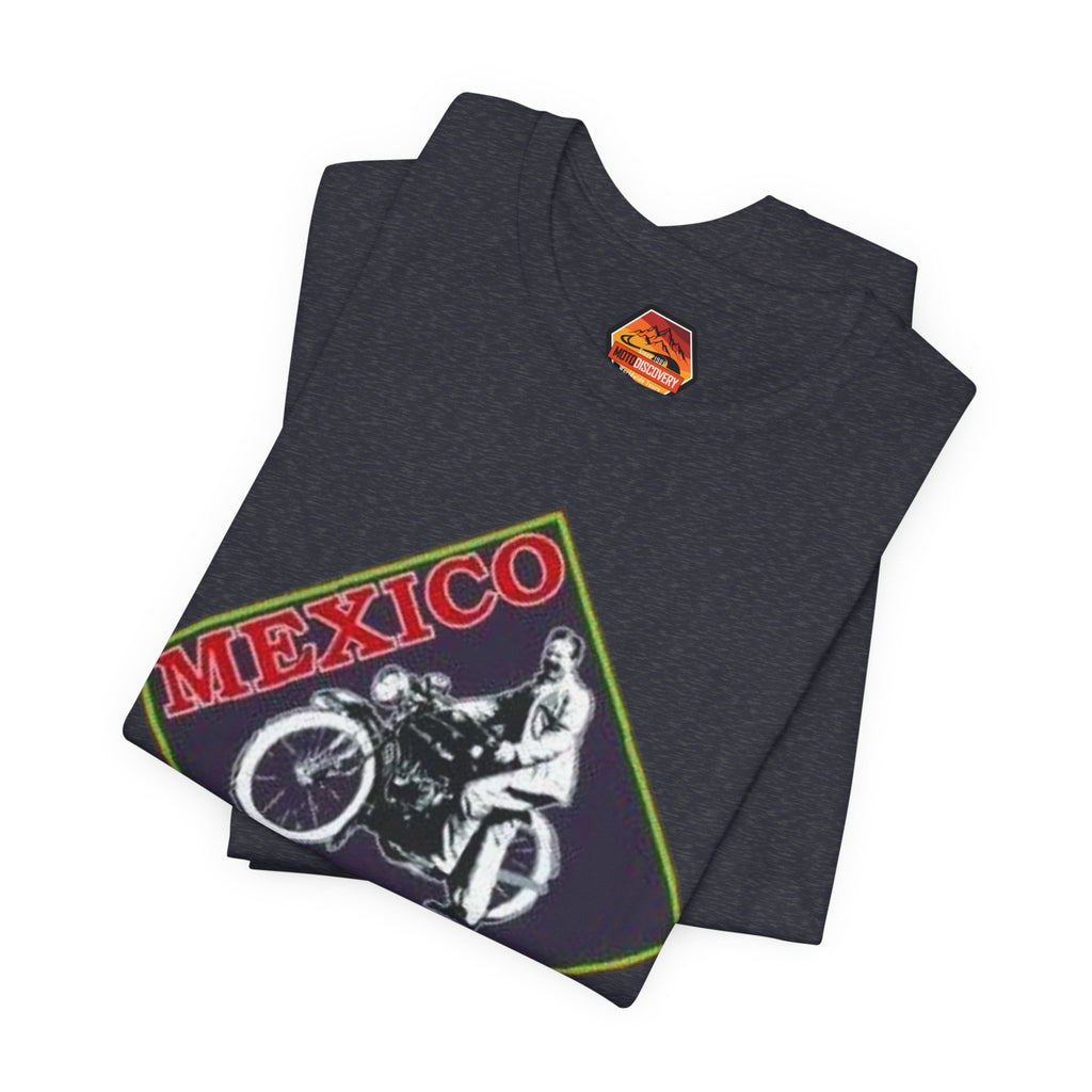 Mexico Motorcycle Vintage Graphic Tee — Off-Road Rider Shirt