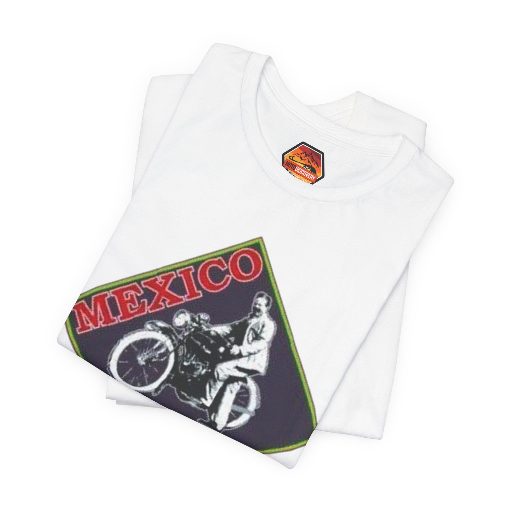 Mexico Motorcycle Vintage Graphic Tee — Off-Road Rider Shirt