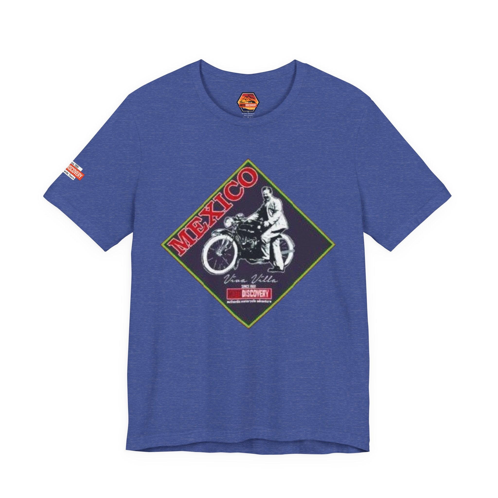 Mexico Motorcycle Vintage Graphic Tee — Off-Road Rider Shirt