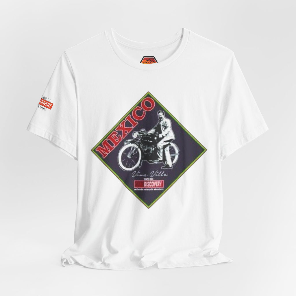 Mexico Motorcycle Vintage Graphic Tee — Off-Road Rider Shirt