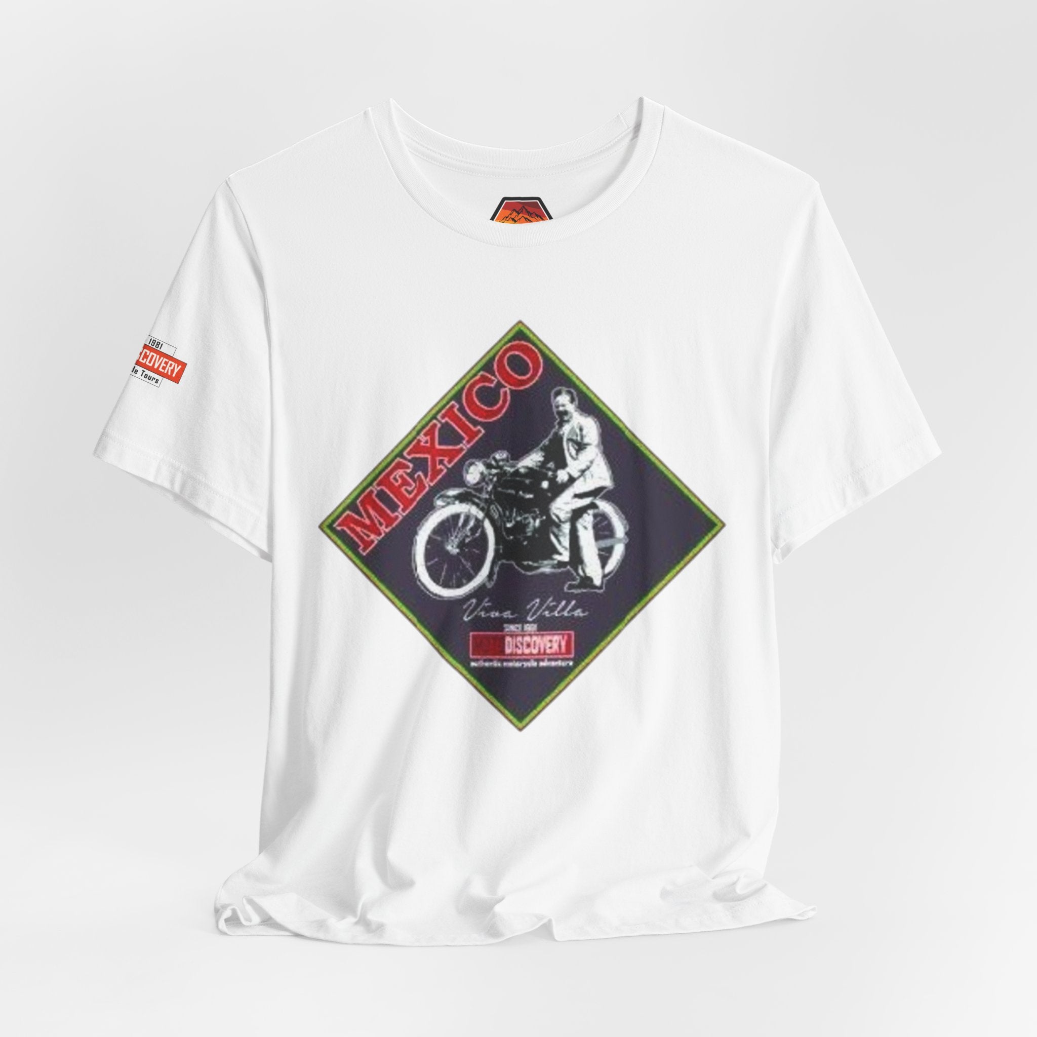 Mexico Motorcycle Vintage Graphic Tee — Off-Road Rider Shirt