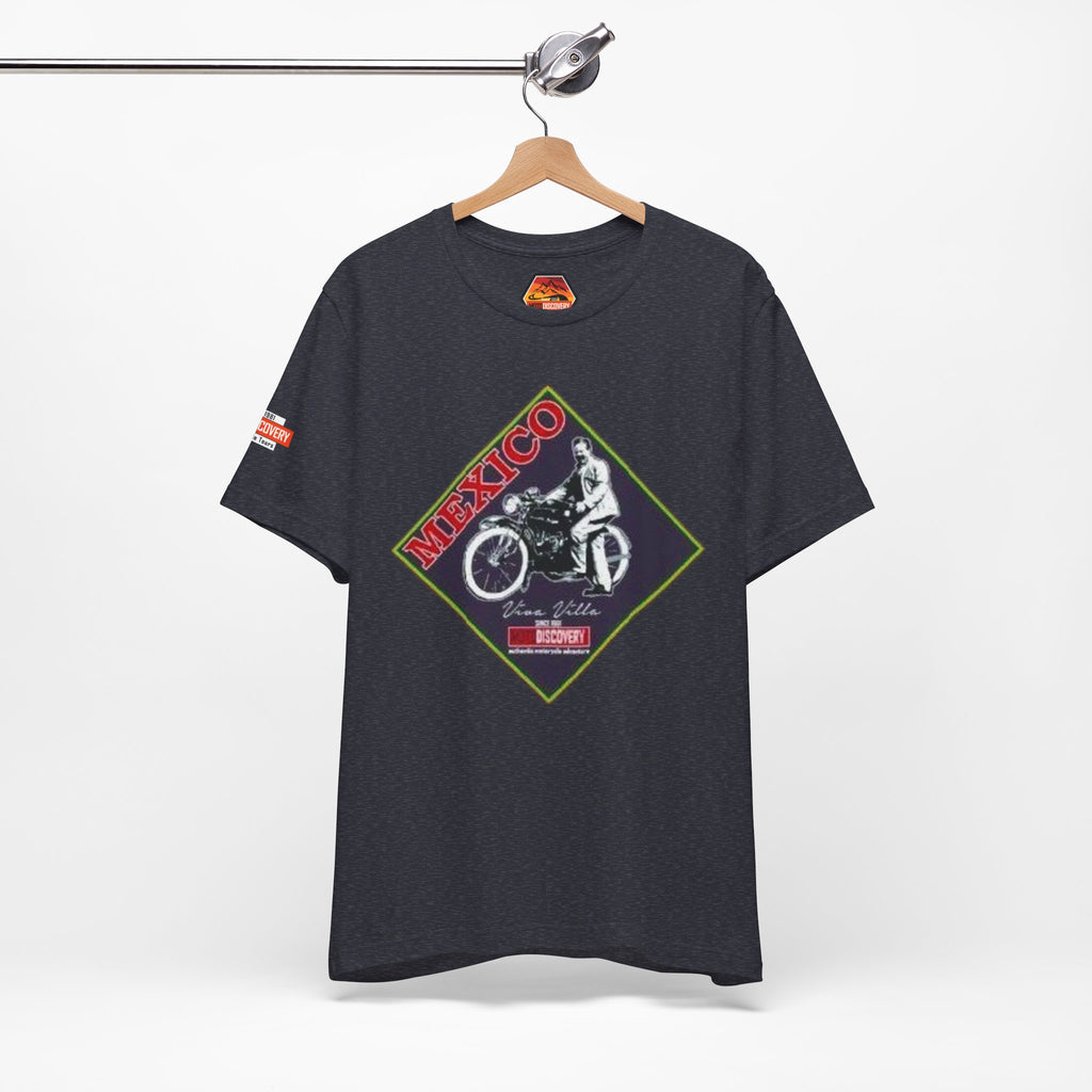 Mexico Motorcycle Vintage Graphic Tee — Off-Road Rider Shirt