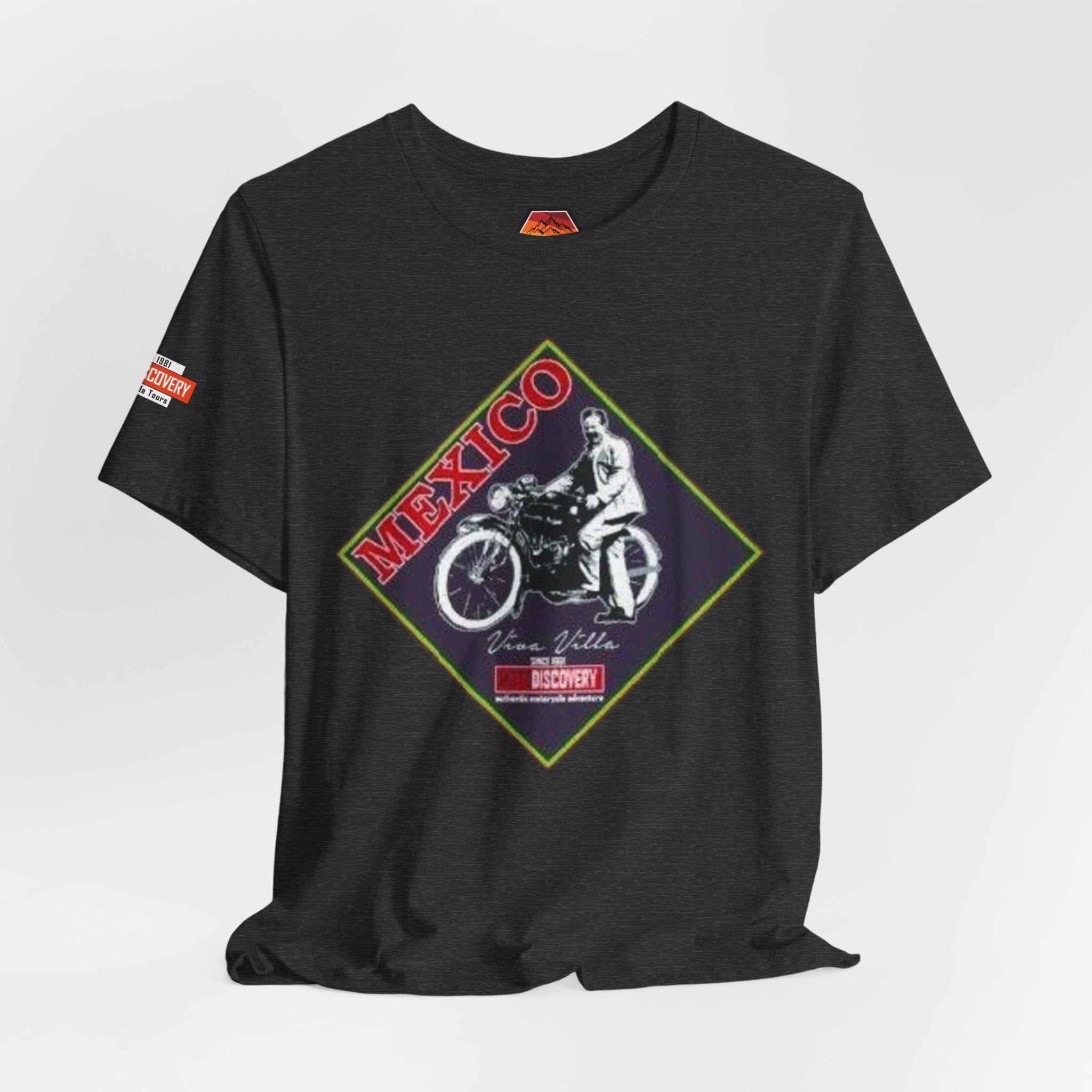 Mexico Motorcycle Vintage Graphic Tee — Off-Road Rider Shirt