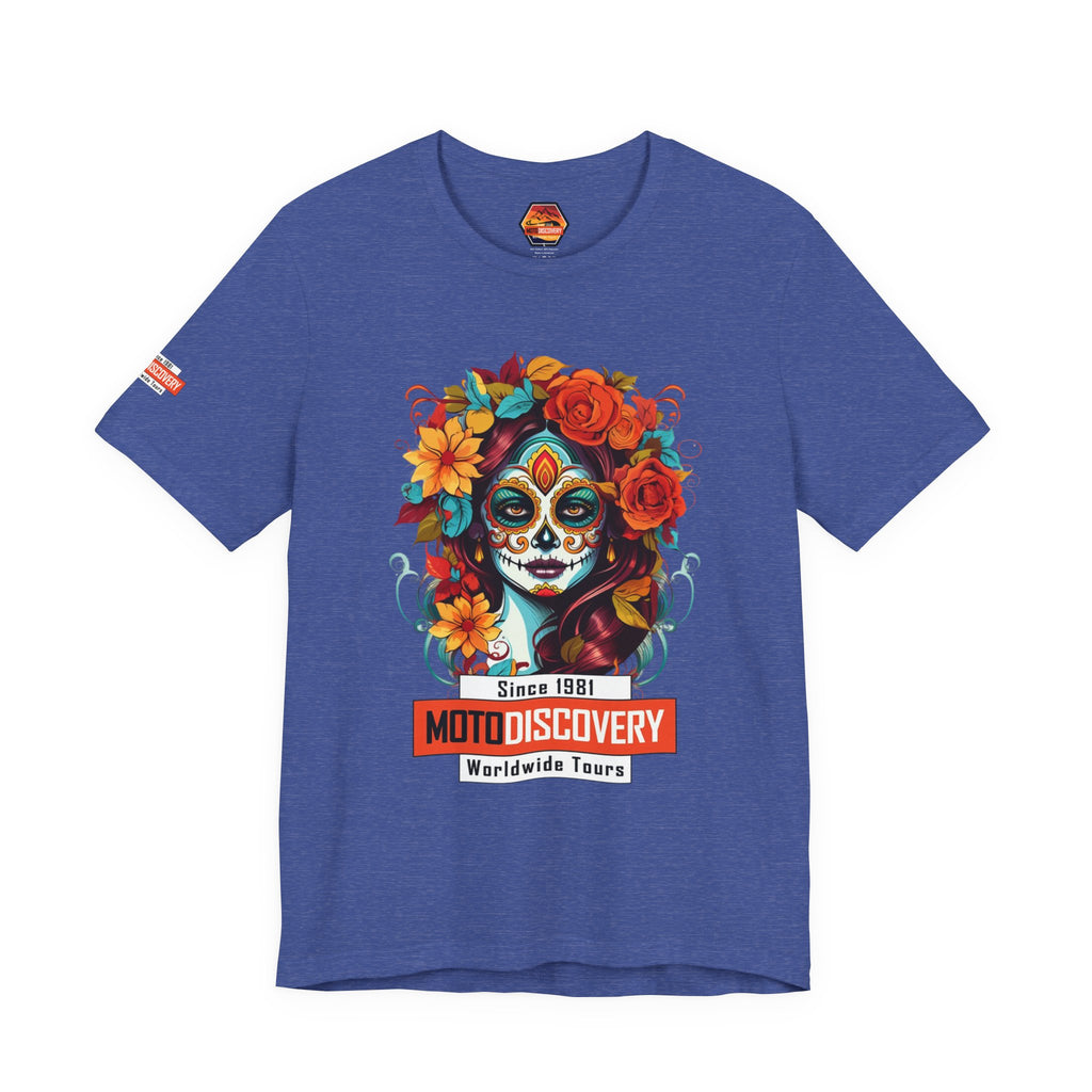 MotoDiscovery Day of the Dead Sugar Skull T-Shirt