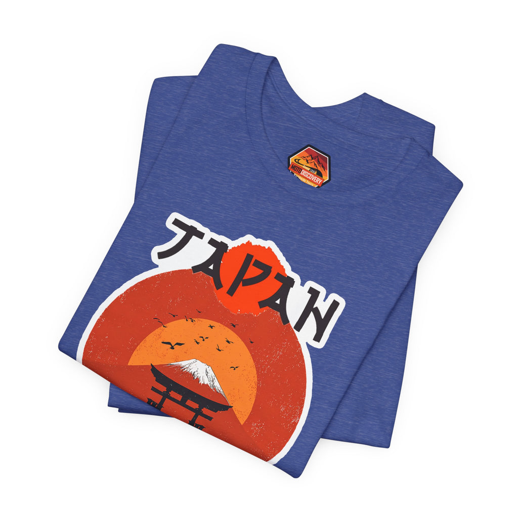 Japan Moto Discovery T-Shirt — 'MotoDiscovery' Worldwide Tours Tee