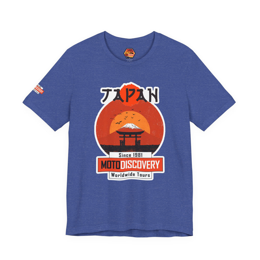 Japan Moto Discovery T-Shirt — 'MotoDiscovery' Worldwide Tours Tee