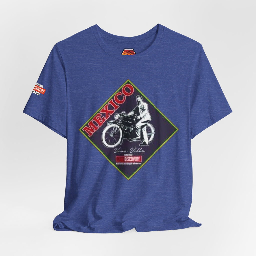 Mexico Motorcycle Vintage Graphic Tee — Off-Road Rider Shirt