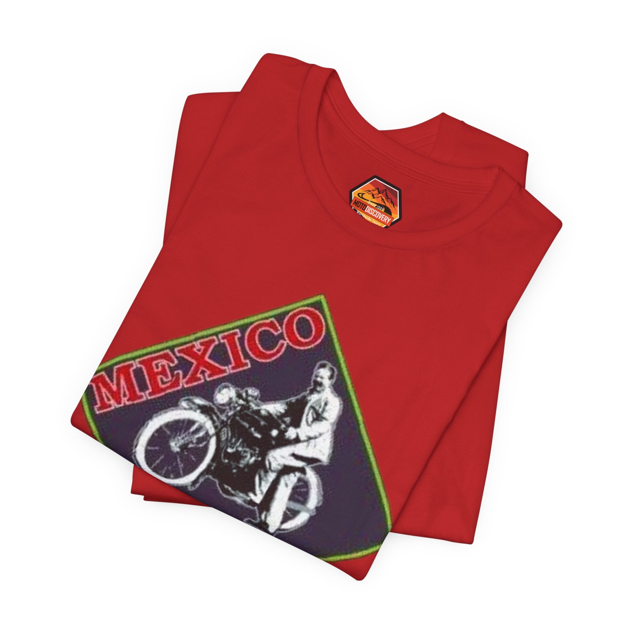 Mexico Motorcycle Vintage Graphic Tee — Off-Road Rider Shirt