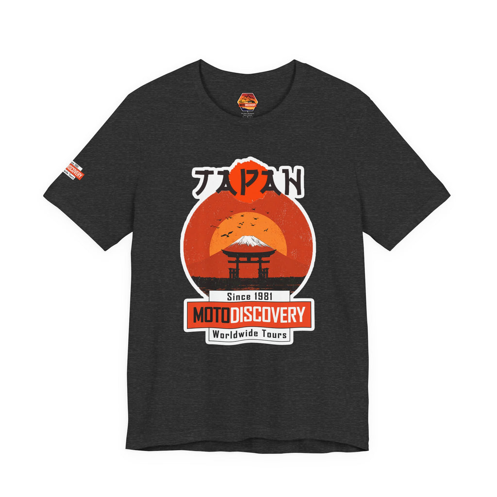 Japan Moto Discovery T-Shirt — 'MotoDiscovery' Worldwide Tours Tee