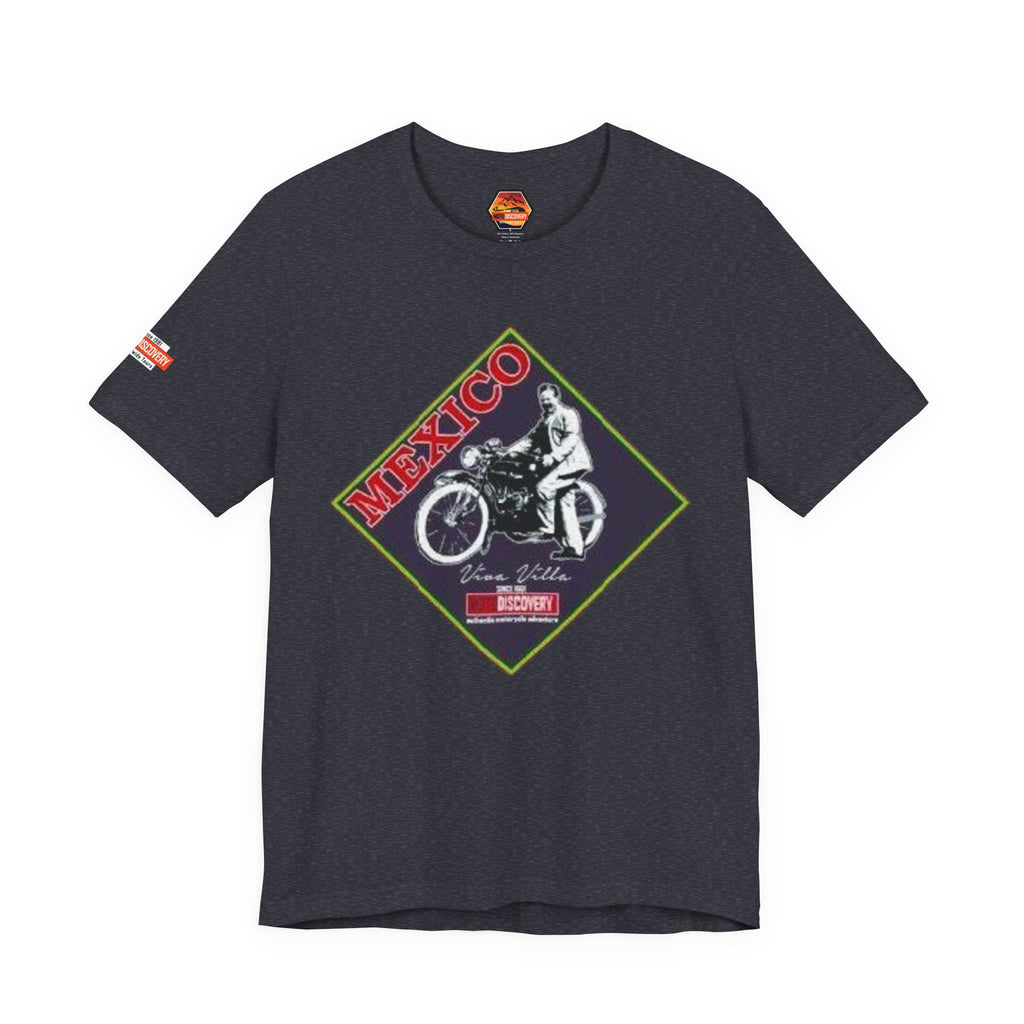 Mexico Motorcycle Vintage Graphic Tee — Off-Road Rider Shirt