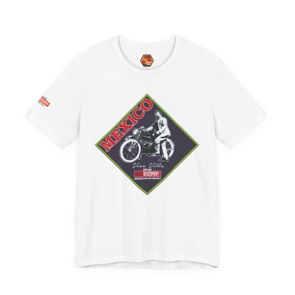 Mexico Motorcycle Vintage Graphic Tee — Off-Road Rider Shirt