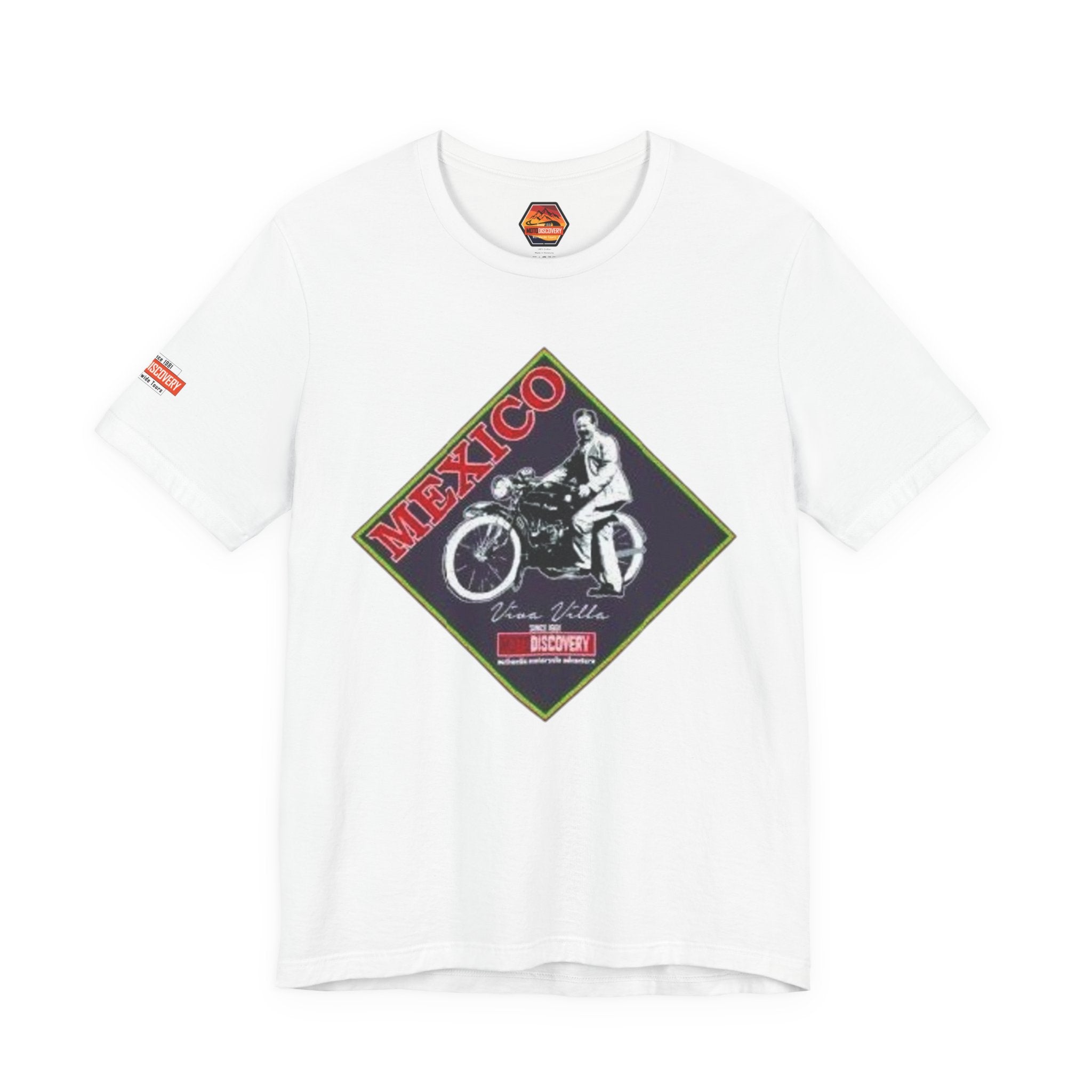 Mexico Motorcycle Vintage Graphic Tee — Off-Road Rider Shirt