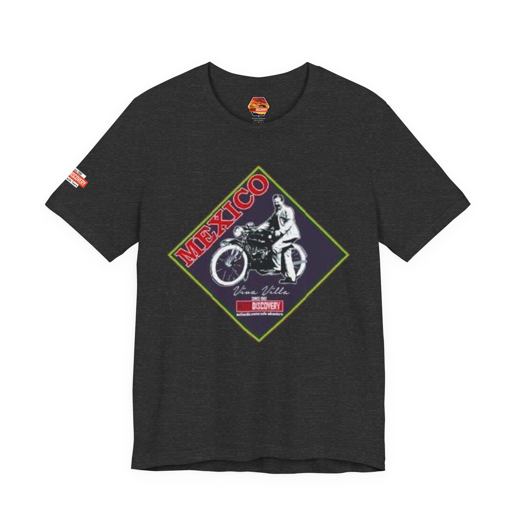 Mexico Motorcycle Vintage Graphic Tee — Off-Road Rider Shirt