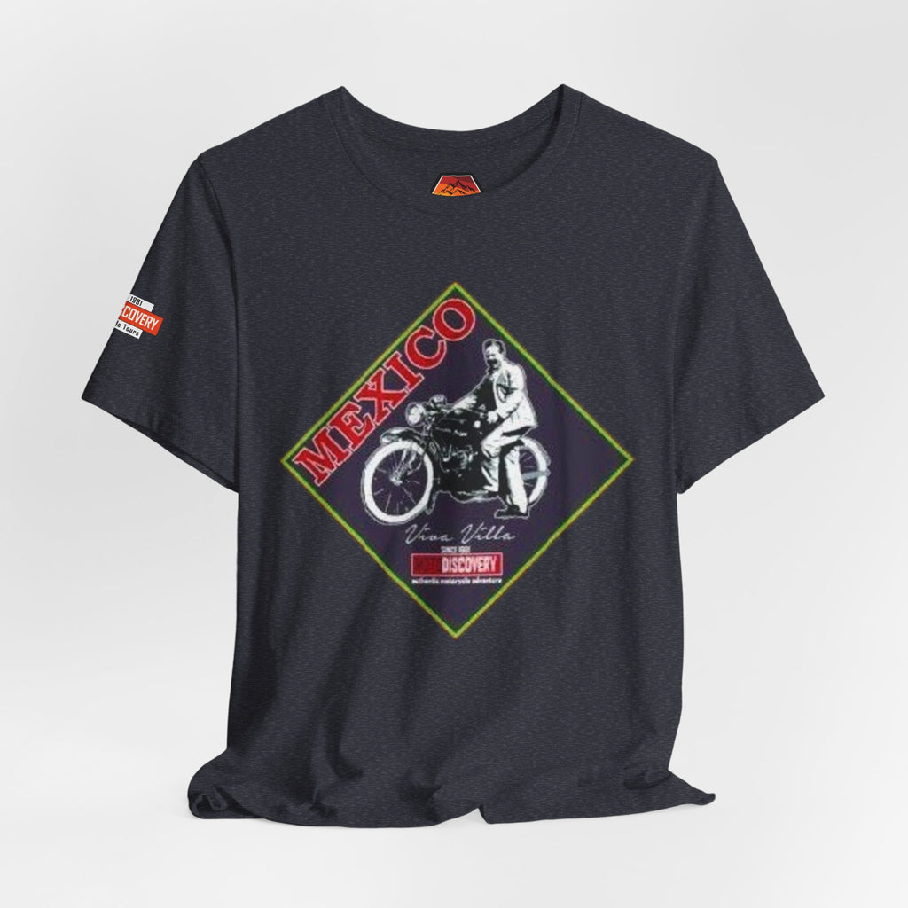 Mexico Motorcycle Vintage Graphic Tee — Off-Road Rider Shirt
