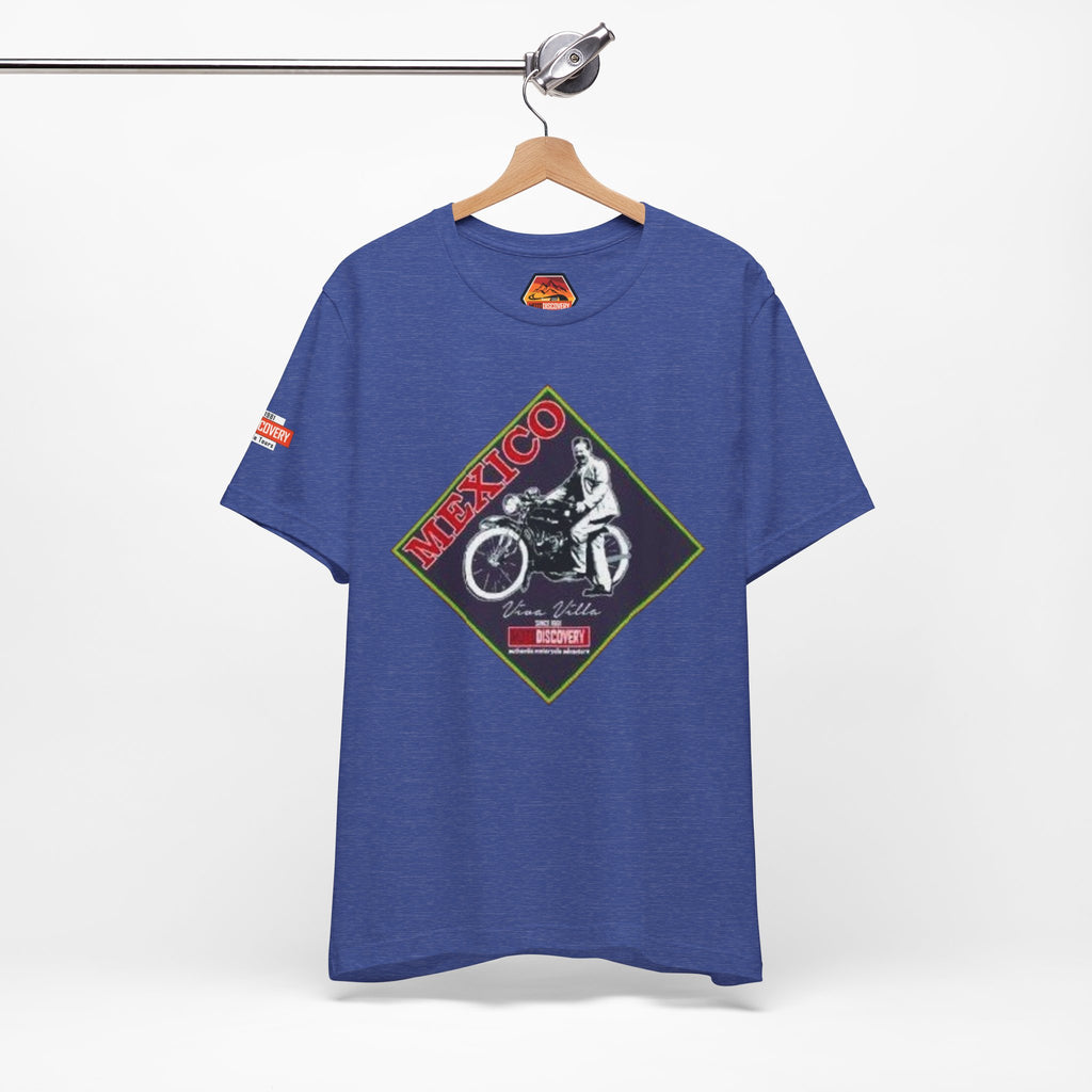 Mexico Motorcycle Vintage Graphic Tee — Off-Road Rider Shirt