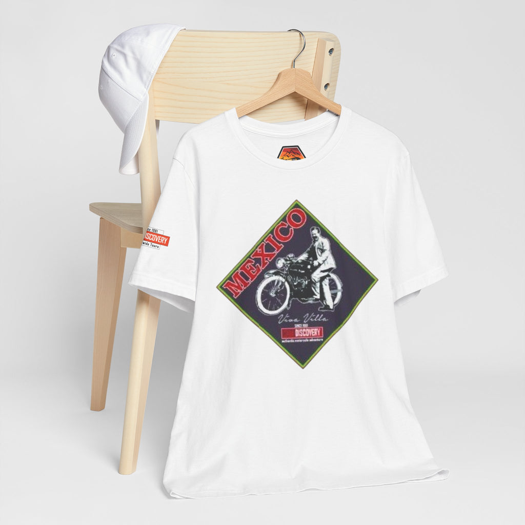 Mexico Motorcycle Vintage Graphic Tee — Off-Road Rider Shirt