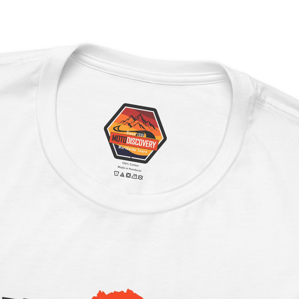 Japan Moto Discovery T-Shirt — 'MotoDiscovery' Worldwide Tours Tee